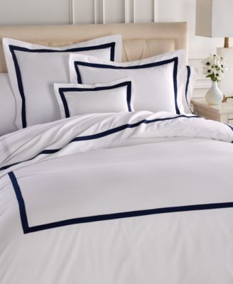 SFERRA Estate Woven Cotton Duvet Cover, Twin