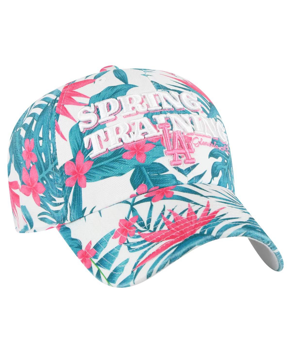 Shop 47 Brand Women's White Los Angeles Dodgers 2024 Spring Training Rebloom Clean Up Adjustable Hat