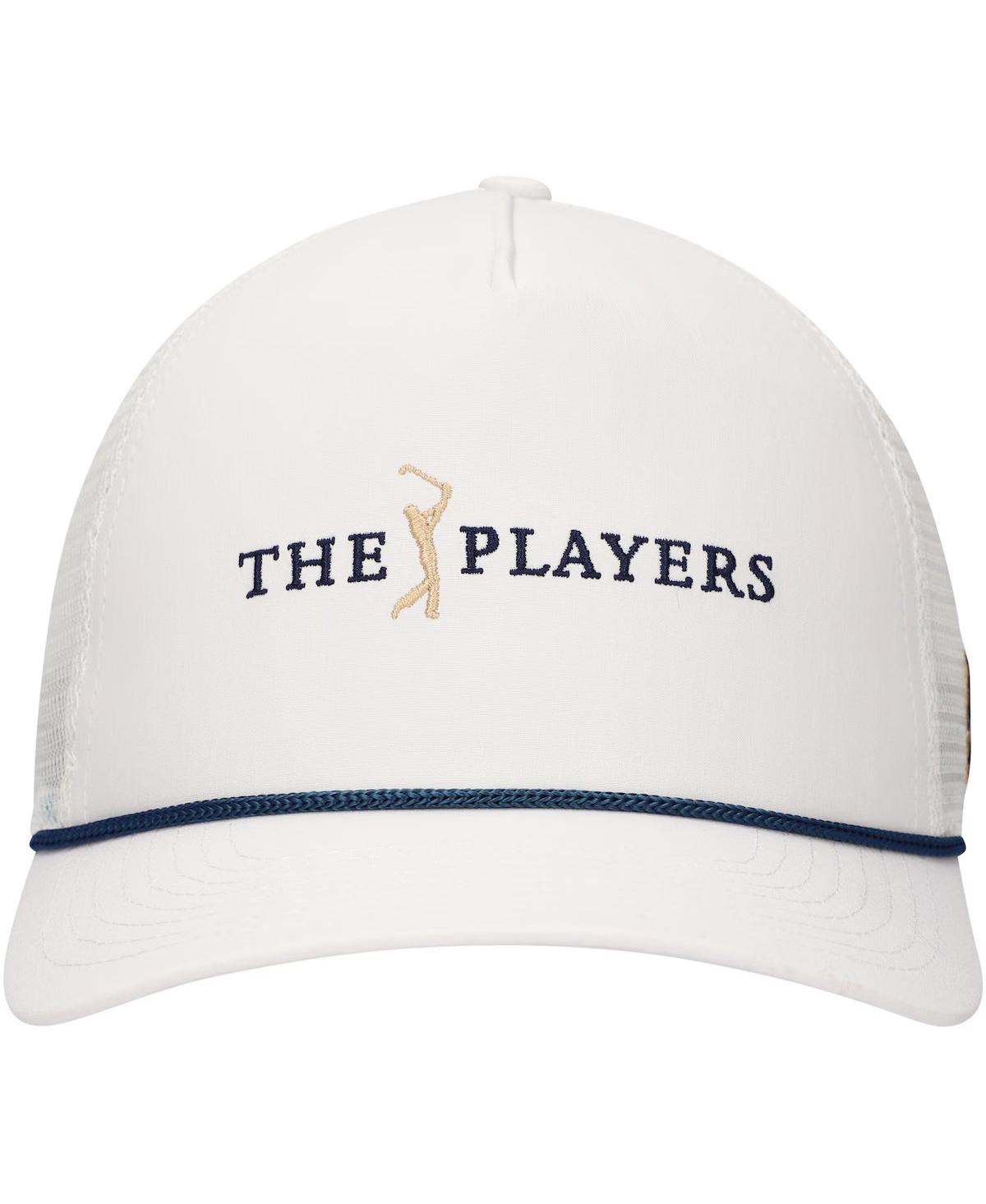 Shop Breezy Golf Men's White The Players Rope Adjustable Hat