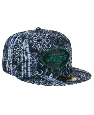 Men's Black New York Jets Shibori 59Fifty Fitted Hat