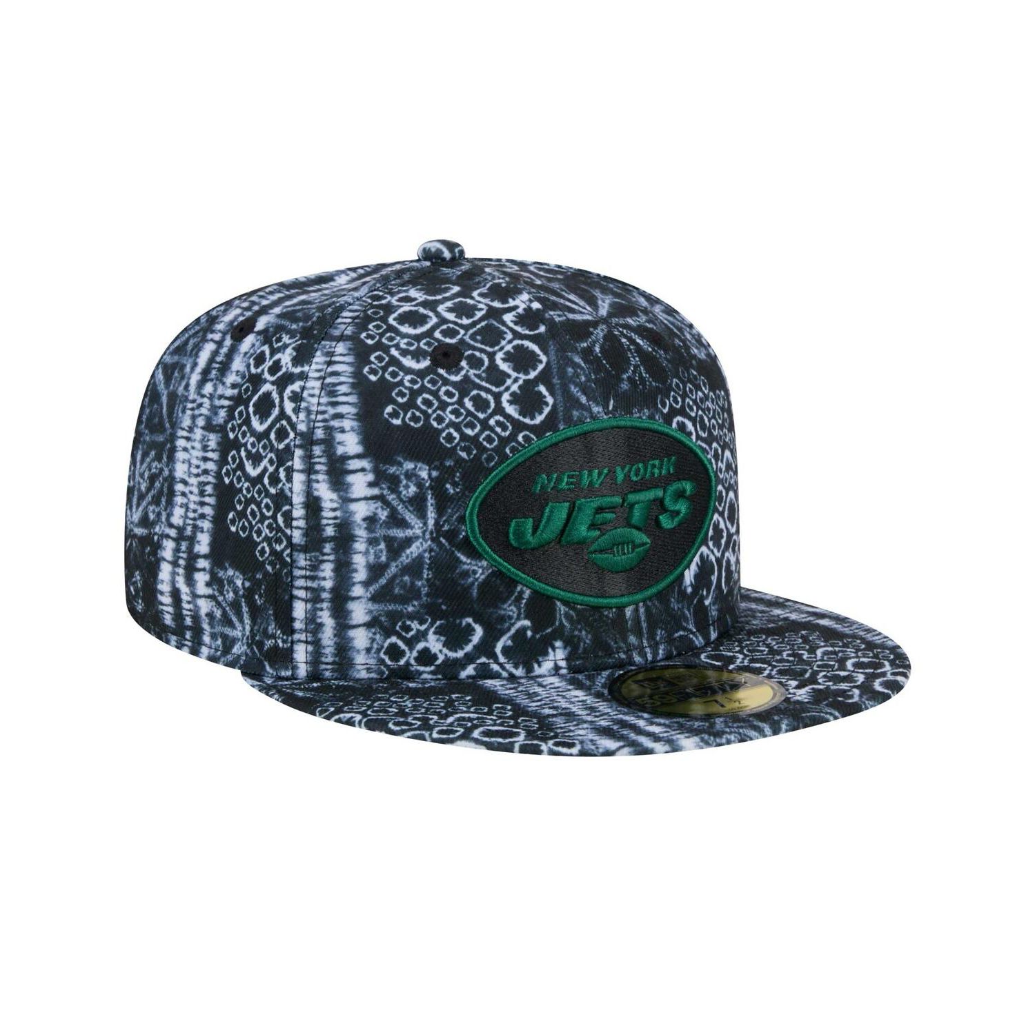 Men's Black New York Jets Shibori 59Fifty Fitted Hat