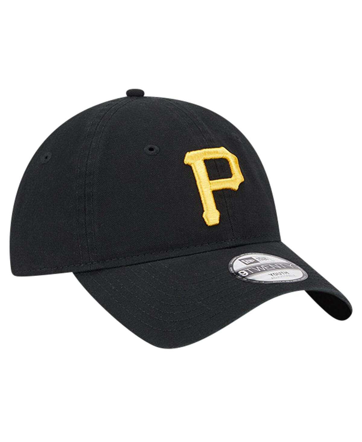 New Era YouthPittsburgh Pirates Team Color 9Twenty Adjustable Hat - Black