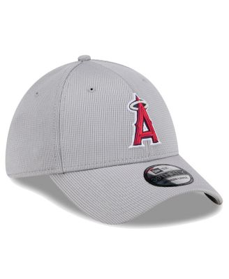 Men's Gray Los Angeles Angels Active Pivot 39Thirty Flex Hat