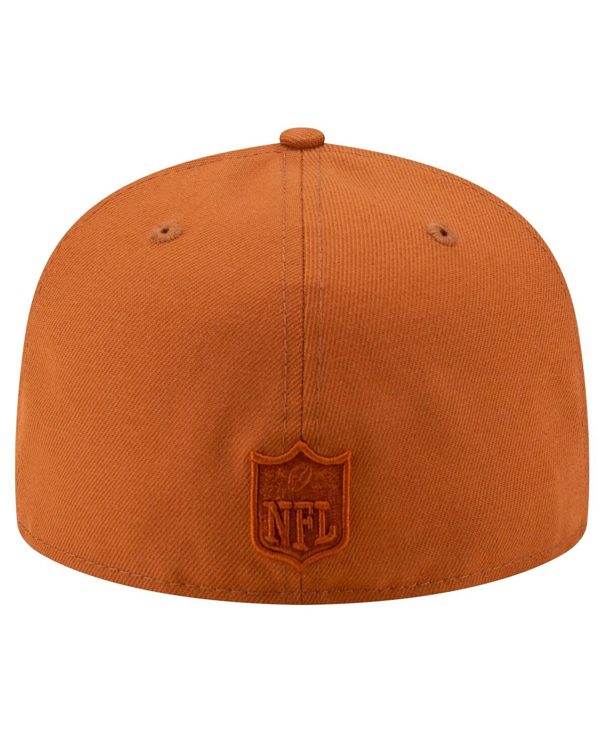 Shop New Era Men's Brown Dallas Cowboys Color Pack 59fifty Fitted Hat