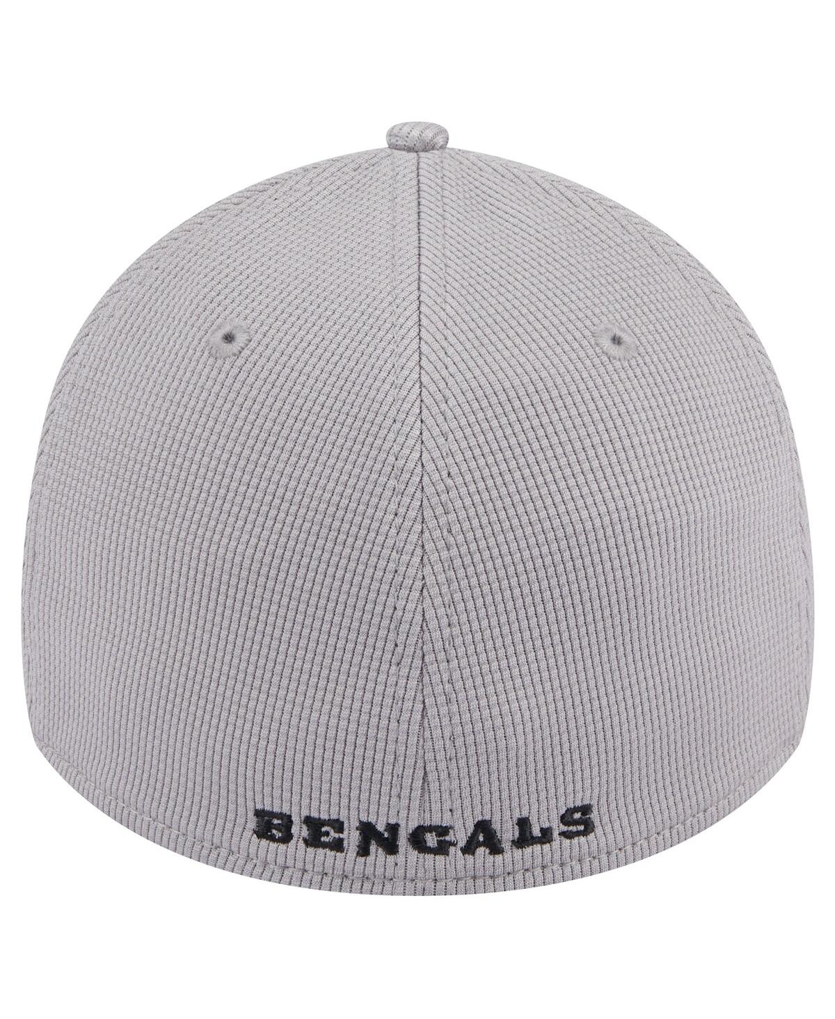 New Era Men'sCincinnati Bengals Active 39Thirty Flex Hat - Gray