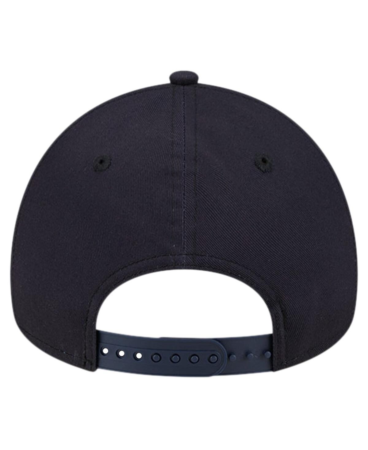 NEW ERA MEN'S NAVY TAMPA BAY RAYS TEAM COLOR A-FRAME 9FORTY ADJUSTABLE HAT