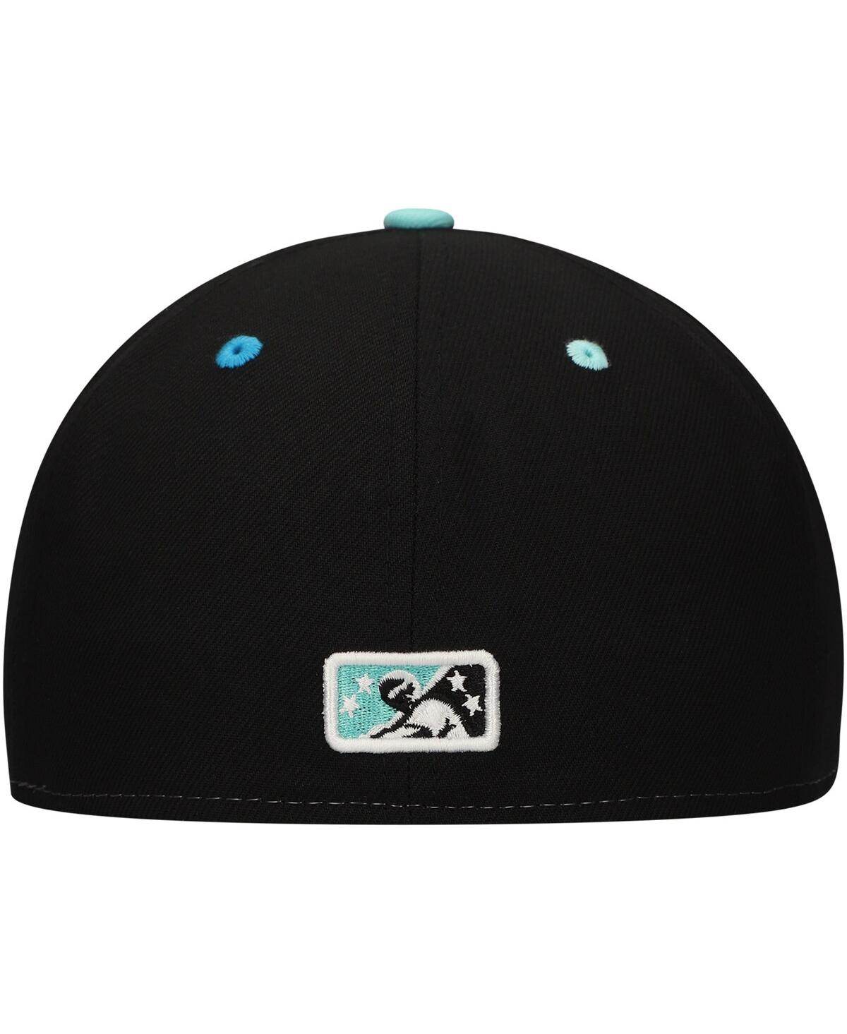 New Era Men's White Llamas de Hickory Copa de la Diversion 59Fifty Fitted Hat