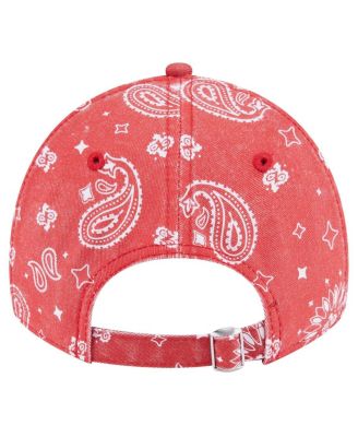 Women's Scarlet San Francisco 49ers Paisley 9Twenty Adjustable Hat