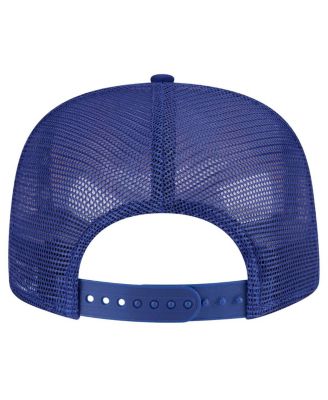 Men's Royal Texas Rangers Seeing Diamonds A-Frame Trucker 9Fifty Snapback Hat