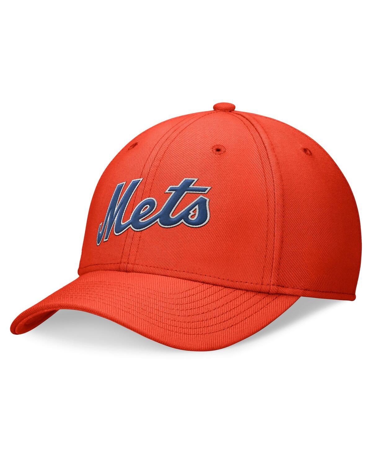 Nike Men's Orange New York Mets Evergreen Performance Flex Hat