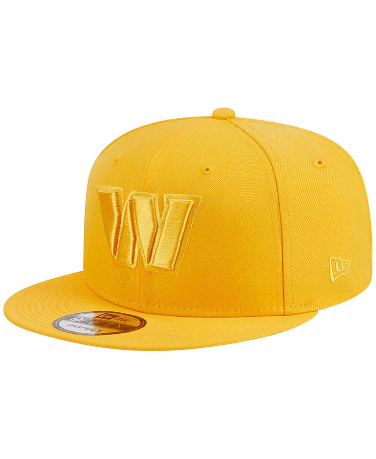 Shop New Era Men's Gold Washington Commanders Color Pack 9fifty Snapback Hat