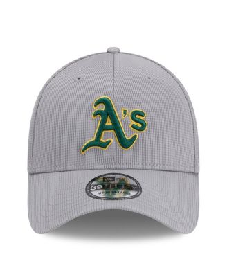 Men's Gray Oakland Athletics Active Pivot 39Thirty Flex Hat