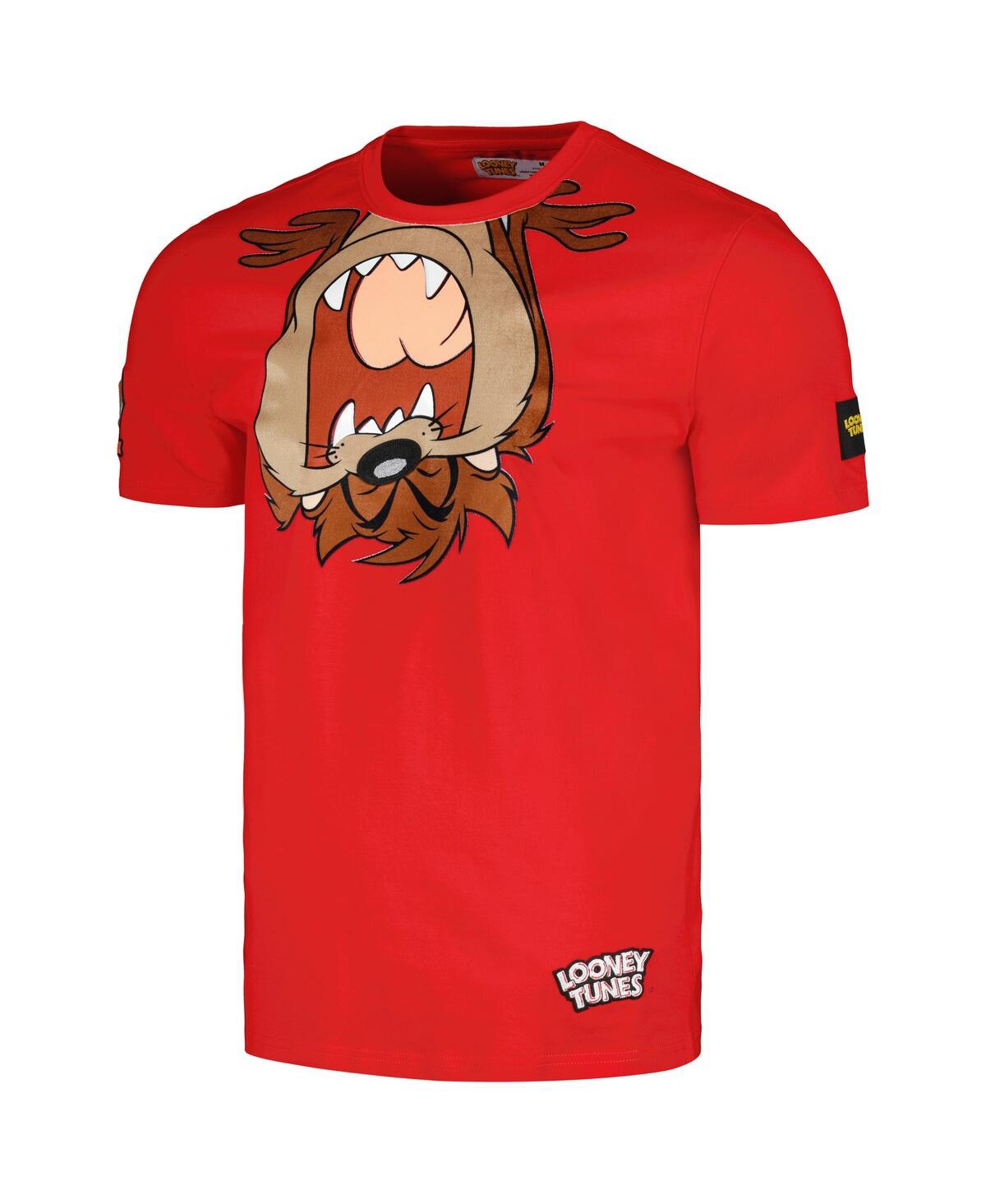 Shop Freeze Max Unisex Red Looney Tunes Taz Upside Down T-shirt