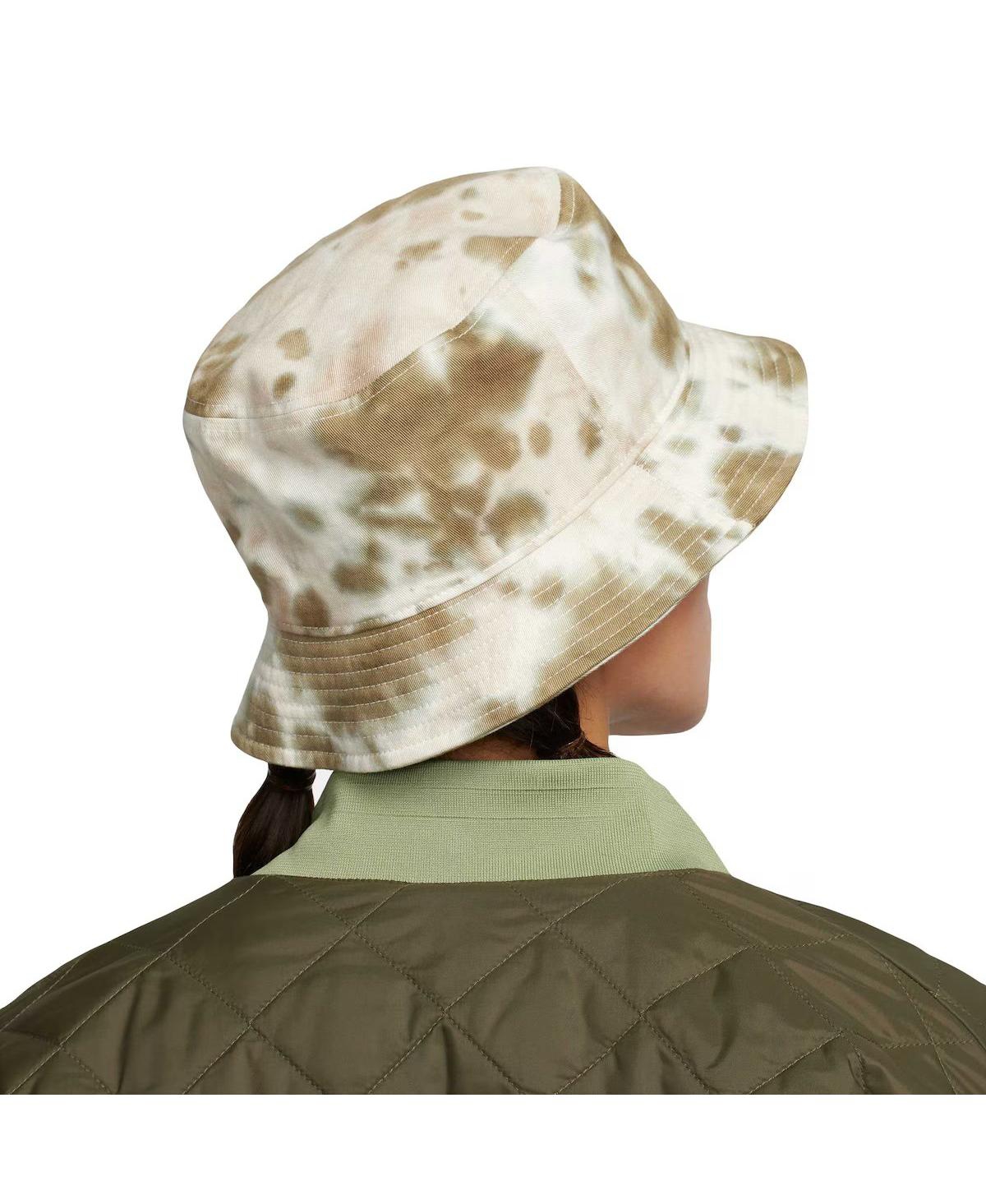 Shop Nike Unisex Khaki Apex Splash Bucket Hat In Cgokhk,bla