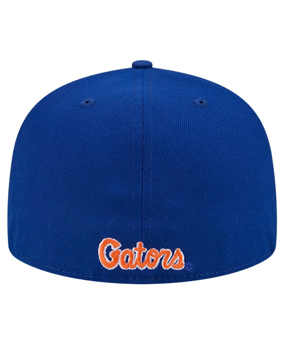 Shop New Era Men's Royal Florida Gators Throwback 59fifty Fitted Hat
