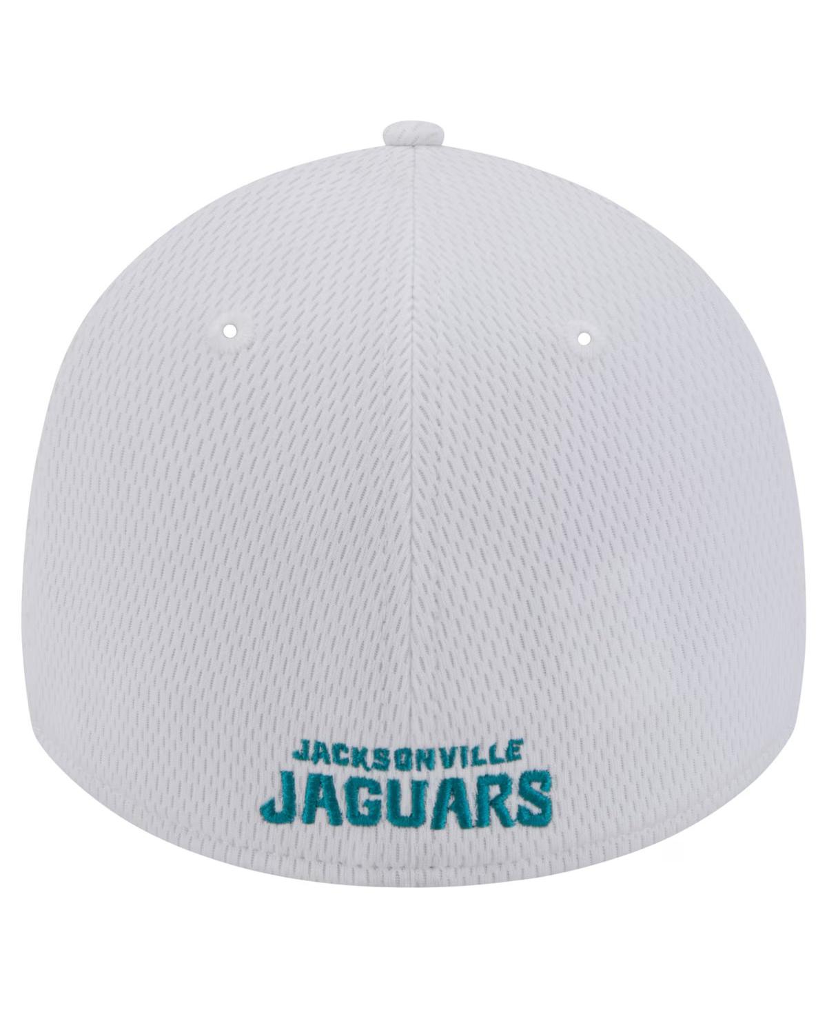 Shop New Era Men's White Jacksonville Jaguars Active 39thirty Flex Hat
