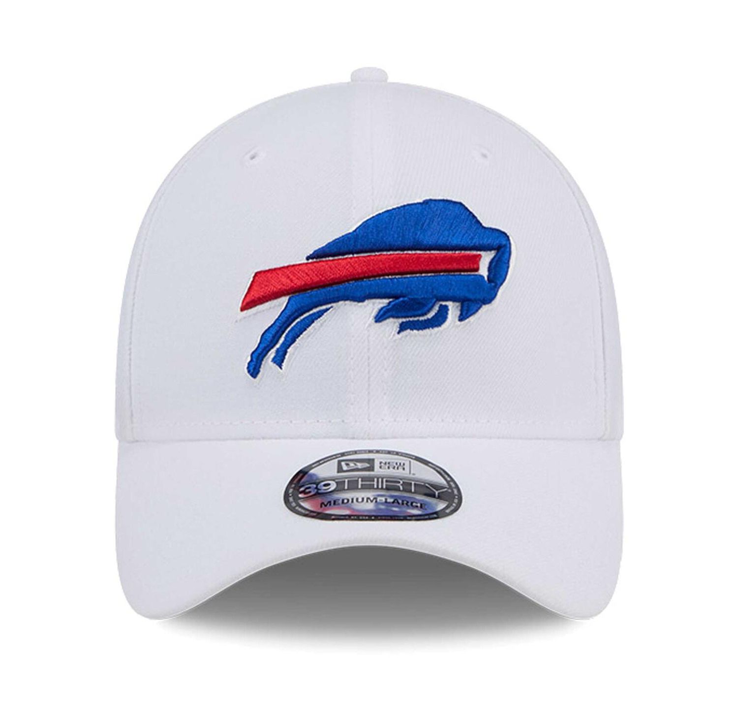 Men's White Buffalo Bills Main 39Thirty Flex Hat
