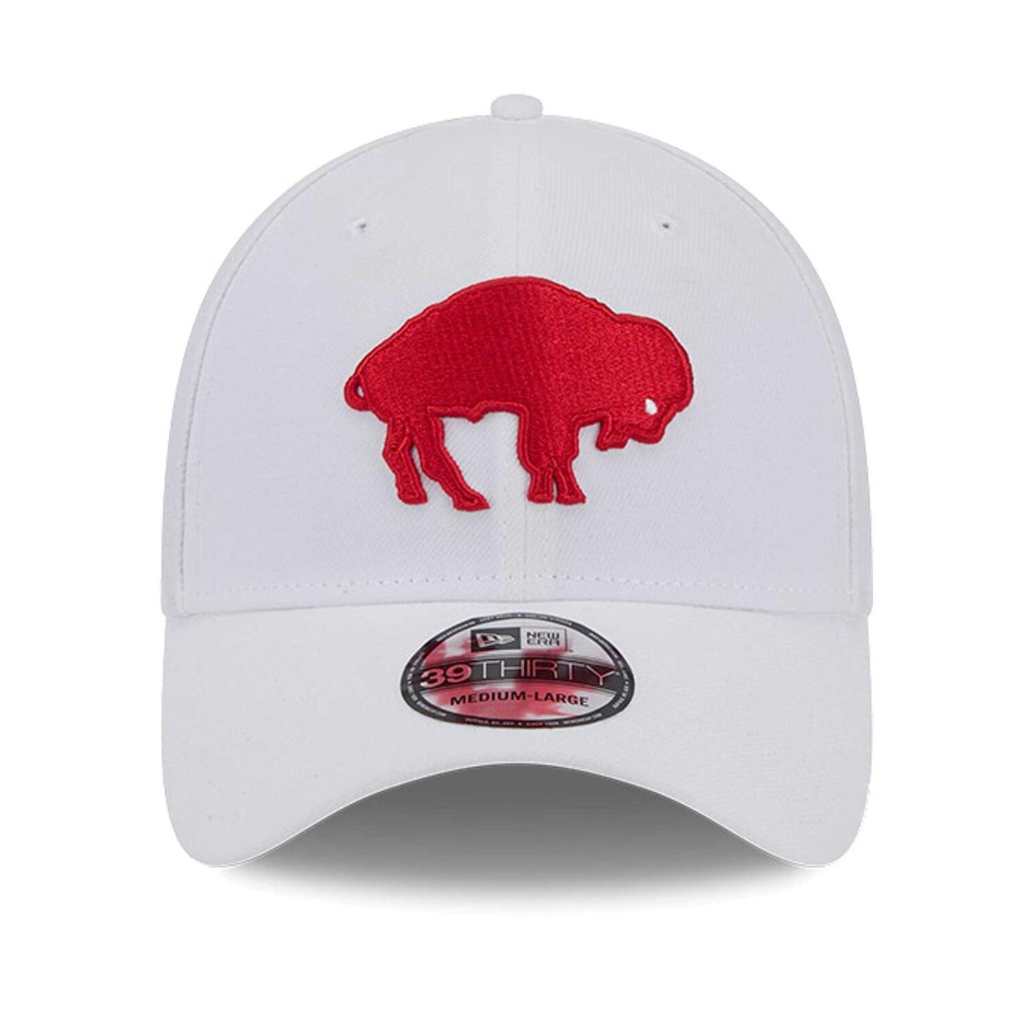 Men's White Buffalo Bills Throwback 39Thirty Flex Hat