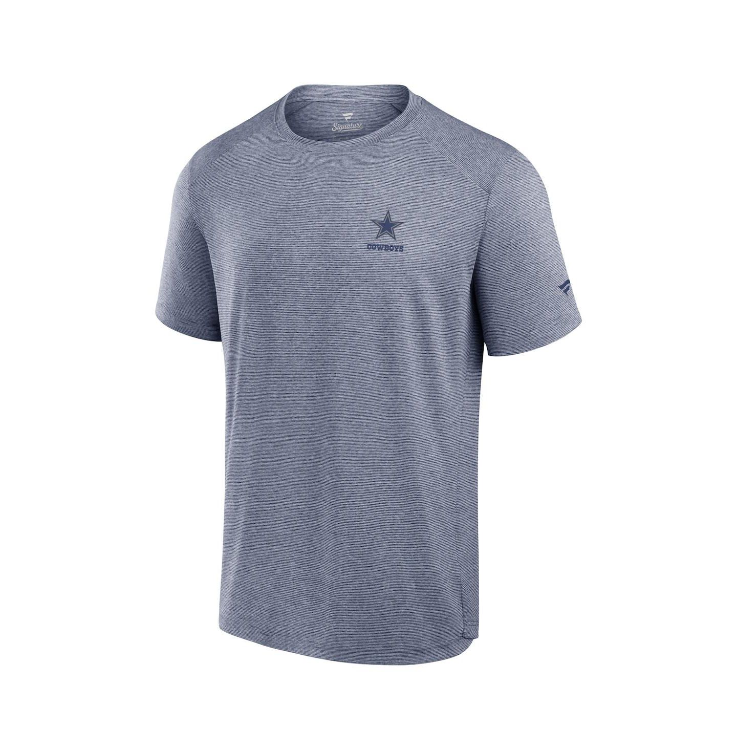 Мужская футболка Fanatics Signature Navy Dallas Cowboys Front Office Tech — фото 3