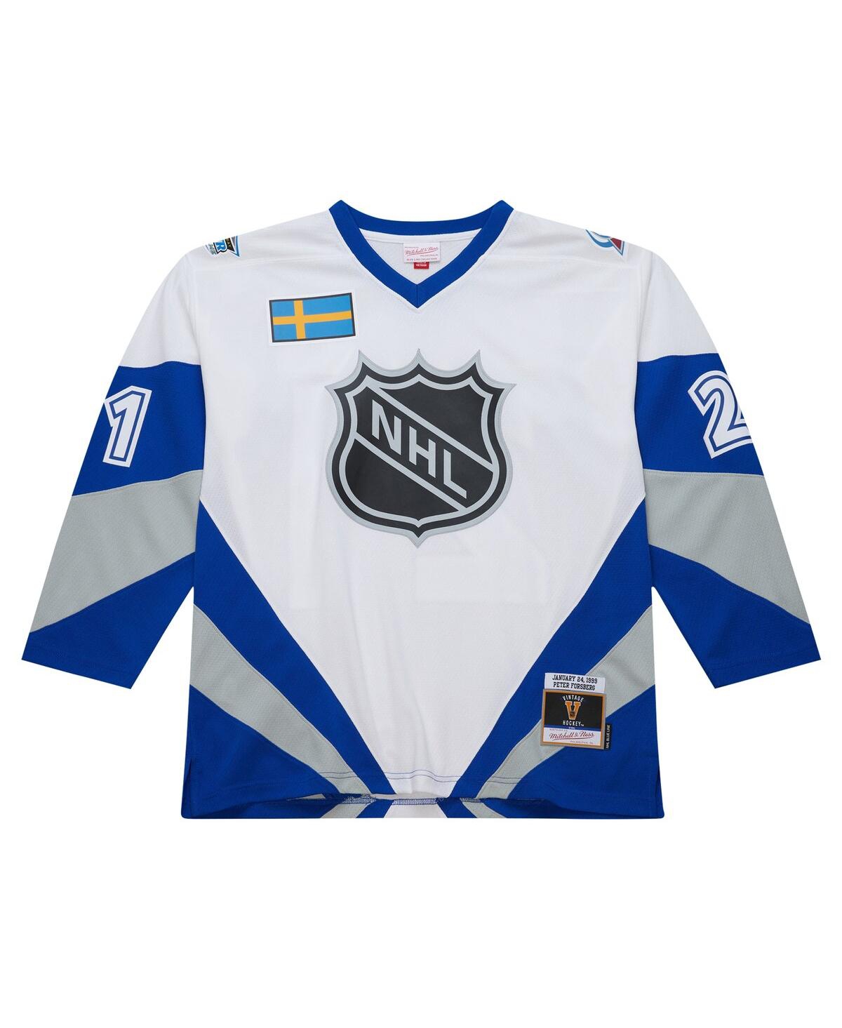 Mitchell Ness Men's Peter Forsberg1999 Nhl All-Star Game Blue Line Player Jersey - White