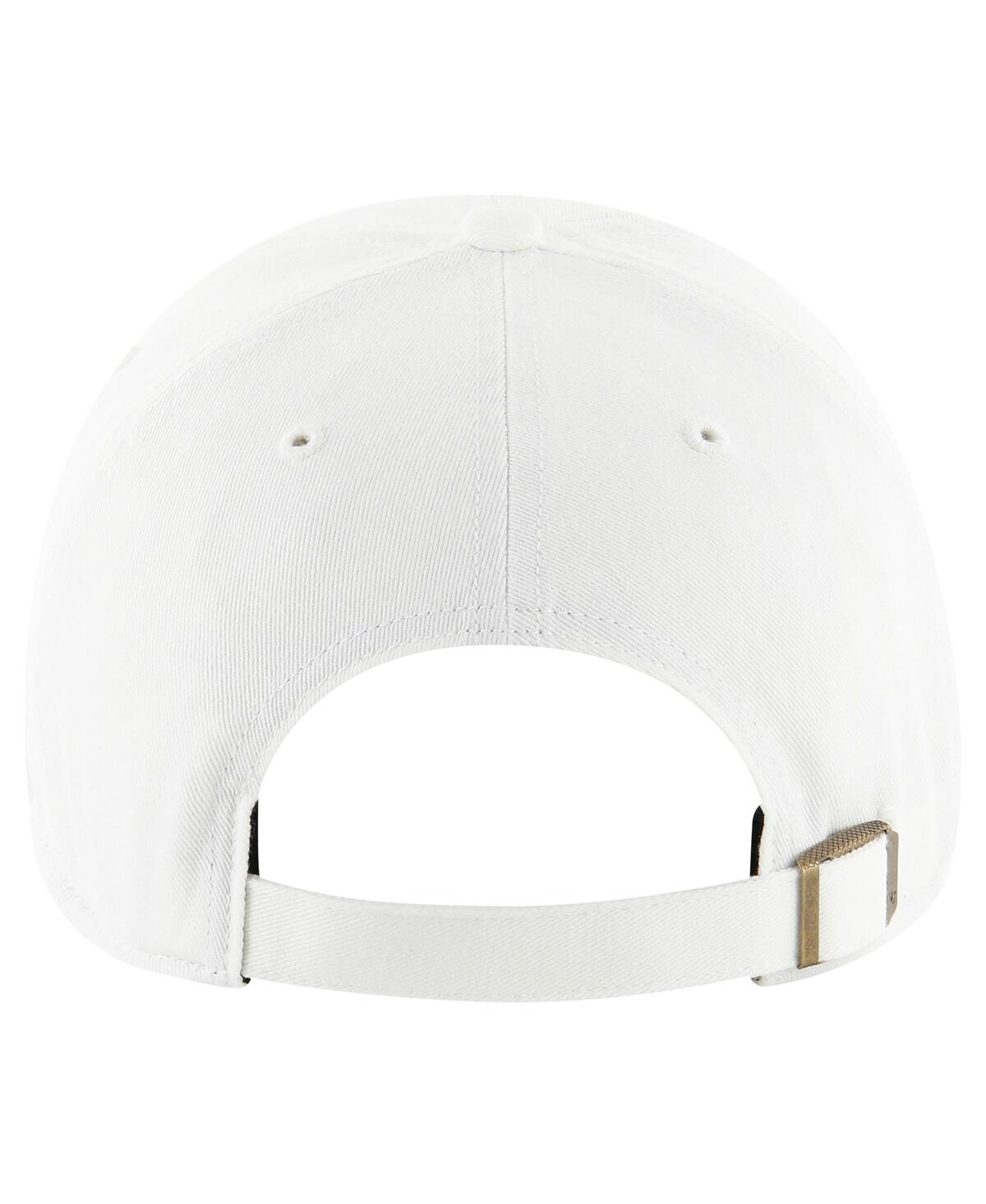 Shop 47 Brand 47 Women's White New Orleans Saints Ballpark Cheer Clean Up Adjustable Hat