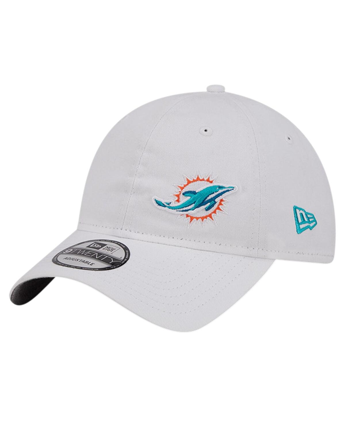 Unisex White Miami Dolphins Court Sport 9Twenty Adjustable Hat - White