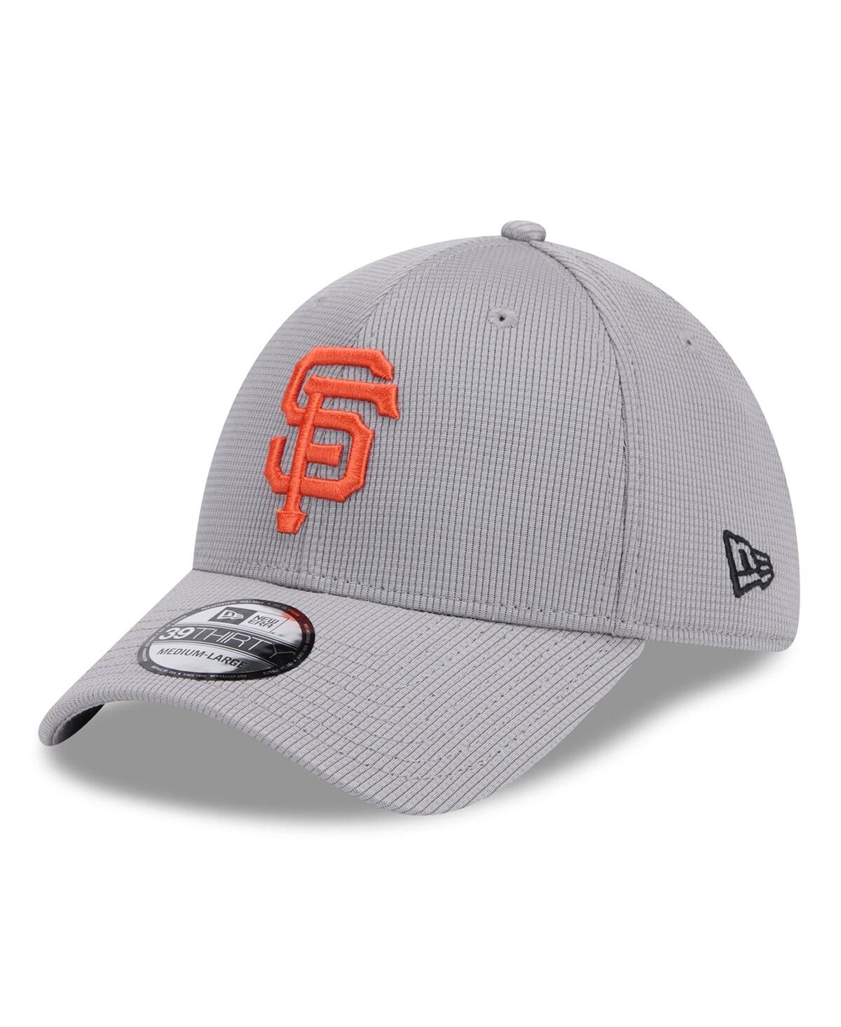 Shop New Era Men's Gray San Francisco Giants Active Pivot 39thirty Flex Hat