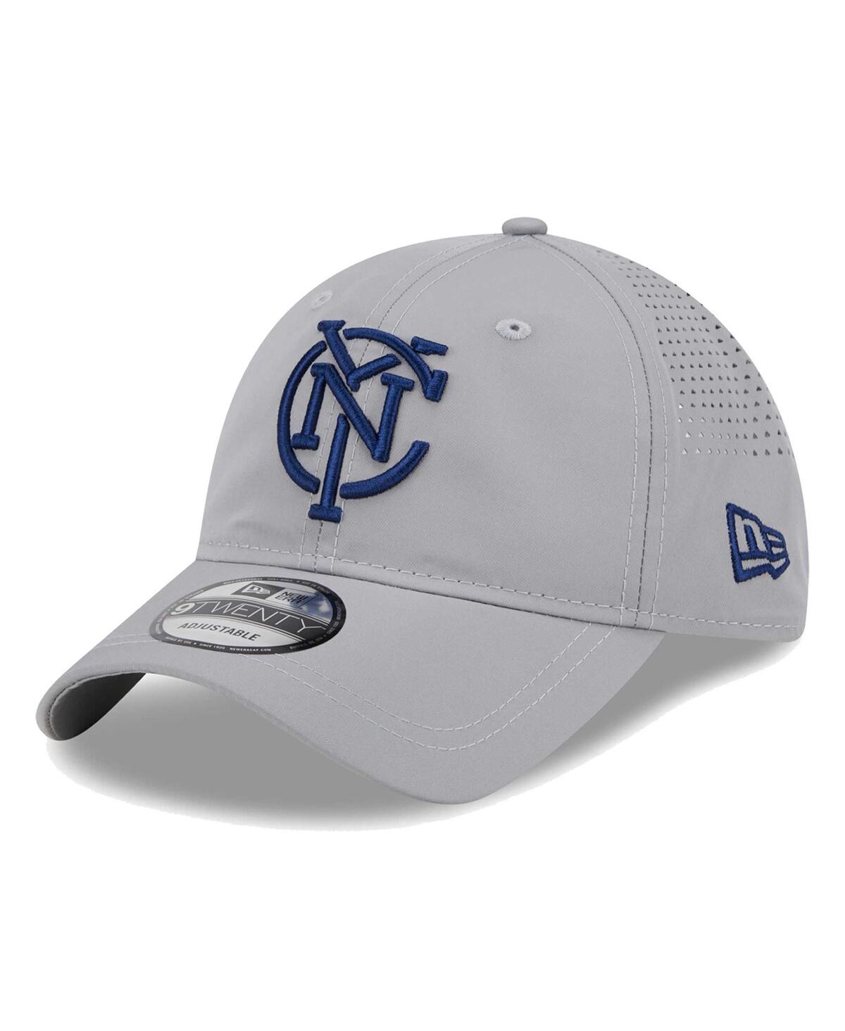 Shop New Era Men's Gray New York City Fc Active 9twenty Adjustable Hat