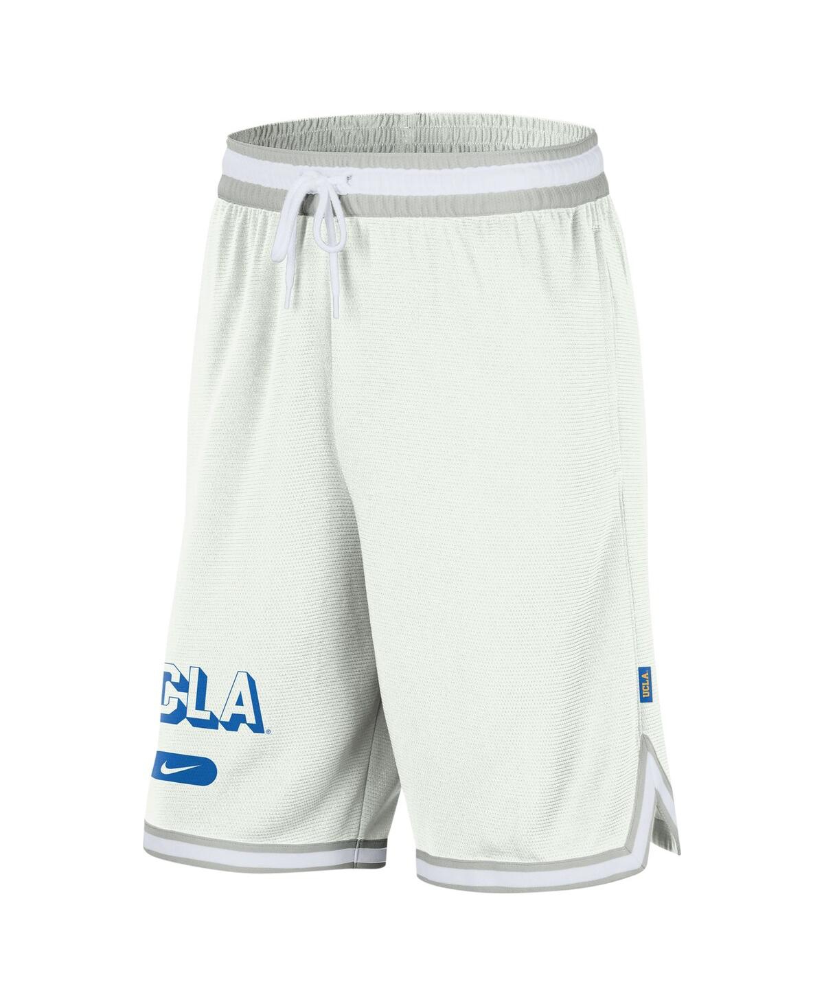 Nike Men's Cream Ucla Bruins Dna 3.0 Performance Shorts In Smtwht,sig