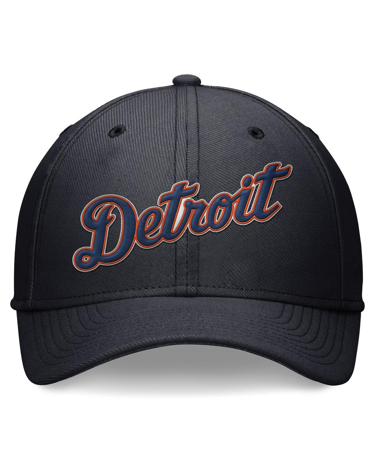 Shop Nike Men's Navy Detroit Tigers Evergreen Performance Flex Hat