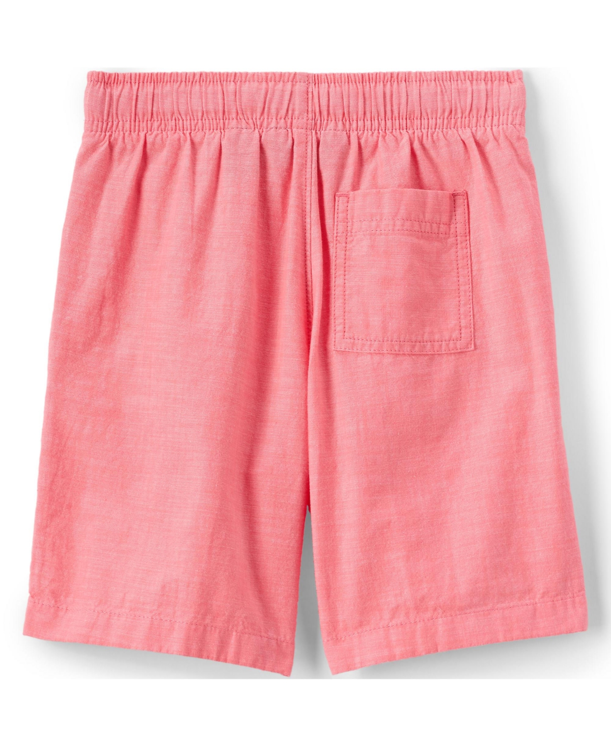 Lands' End Boys Pull On Chambray Elastic Waist Shorts