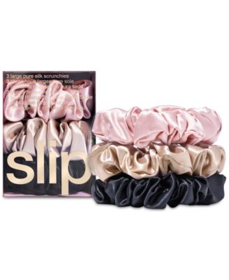 3-Pc. Pure Silk Large Scrunchies Set