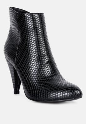 Womens Lemon Tart Heeled Ankle Boots