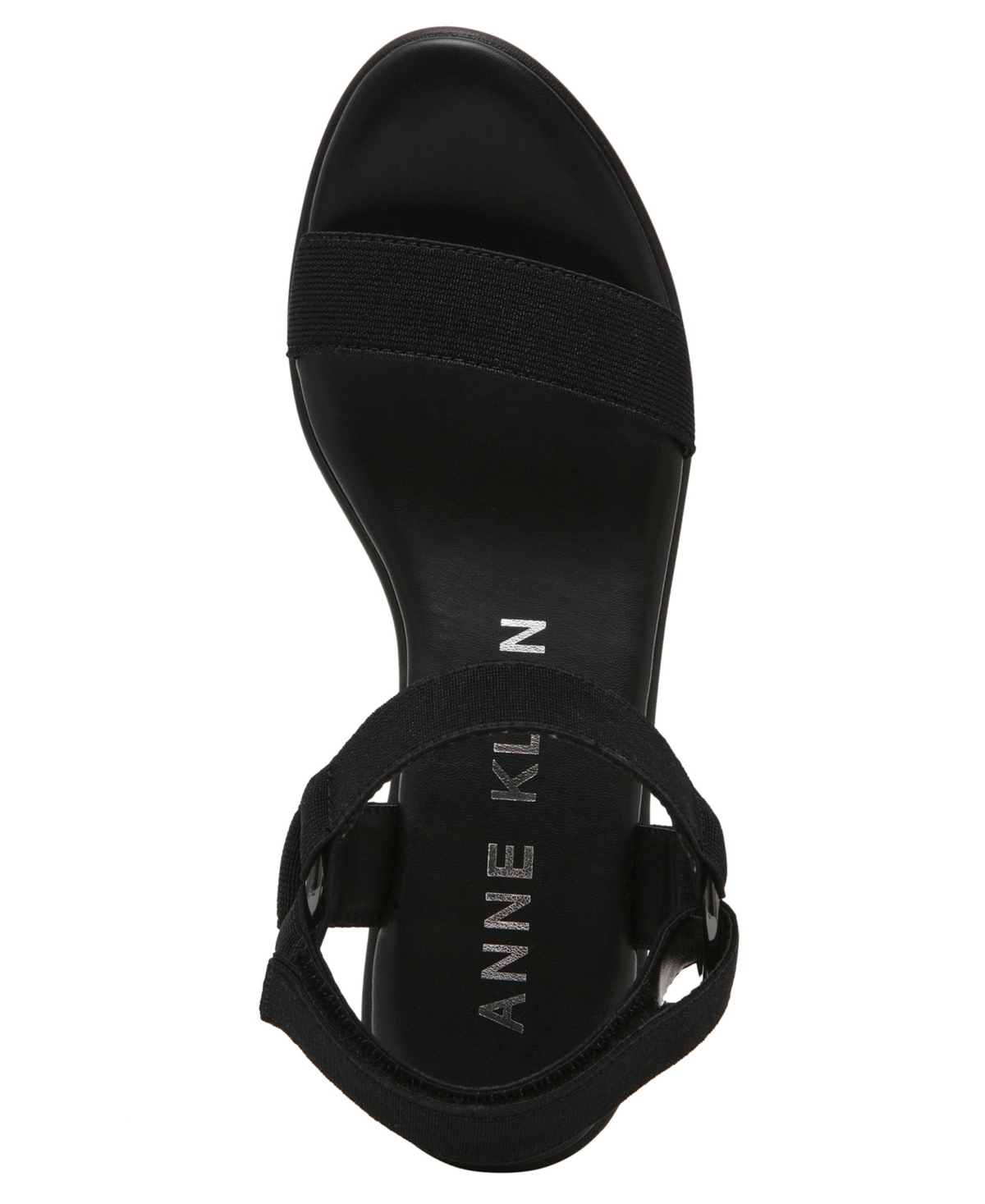 Shop Anne Klein Women's Phi Wedge Sandals In Black