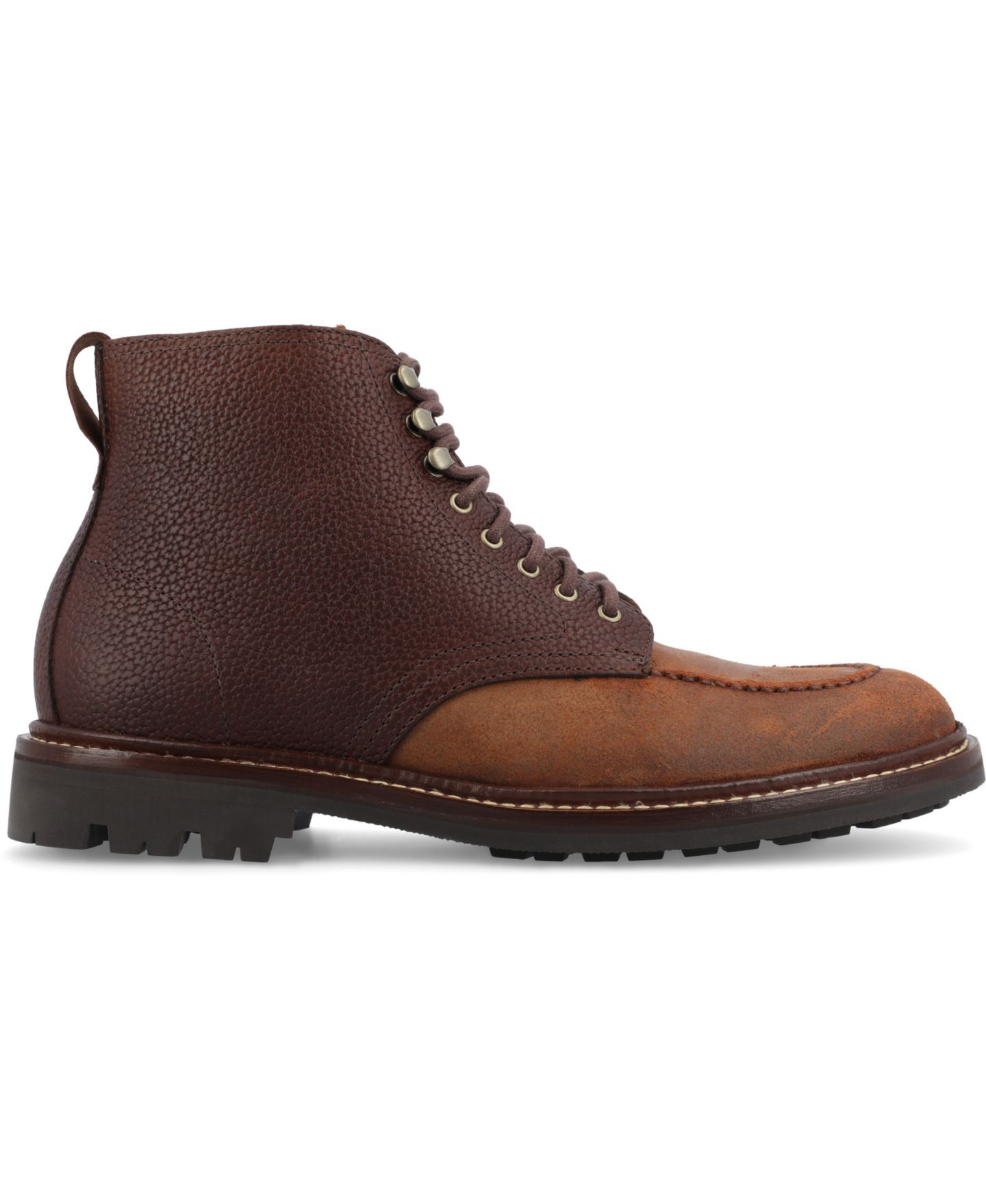 Мужские ботинки Taft The Darcey Moc-Toe Boot, цвет: Коричневый — фото 2