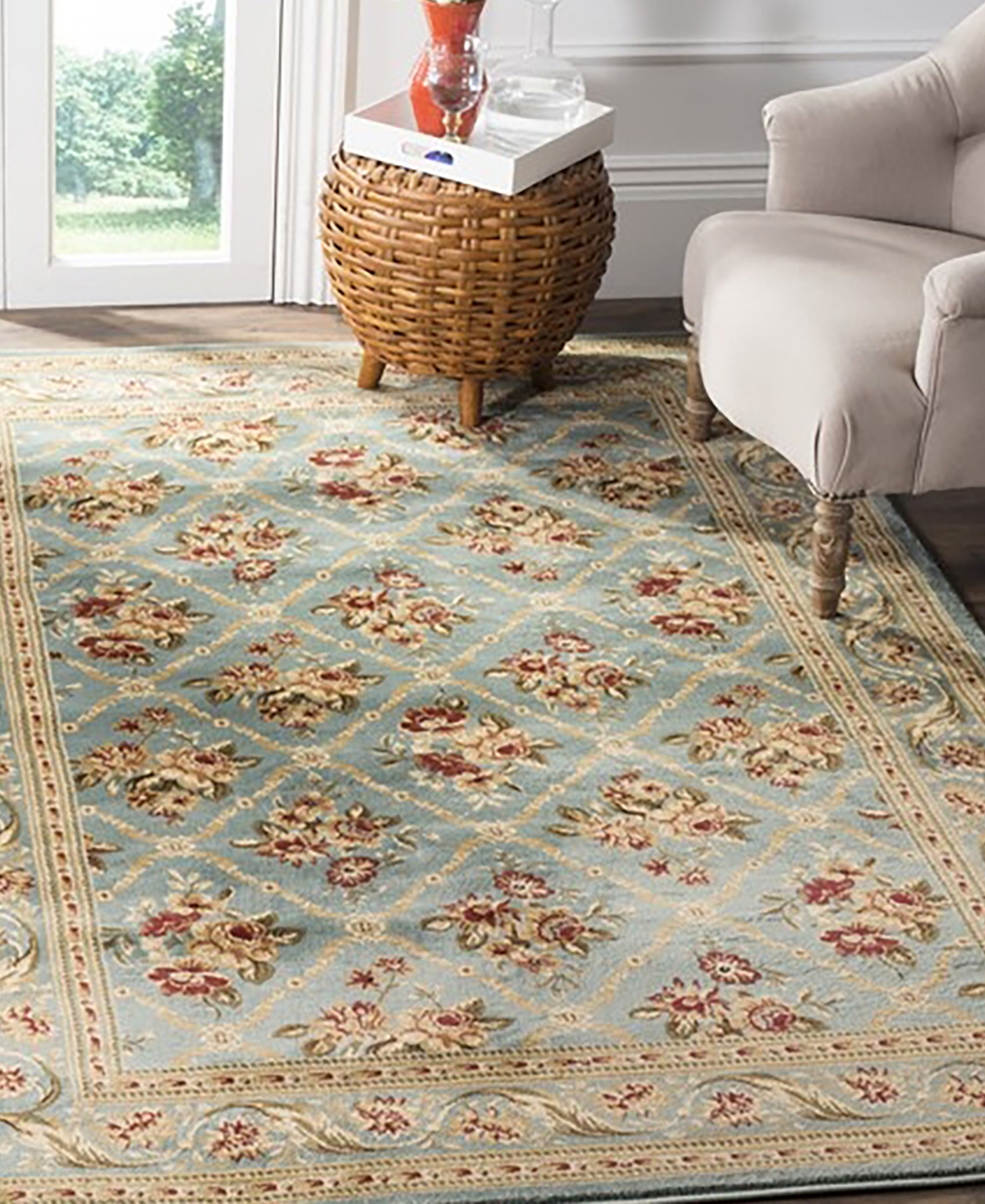 Safavieh Lyndhurst LNH556 Blue 8' x 11' Area Rug