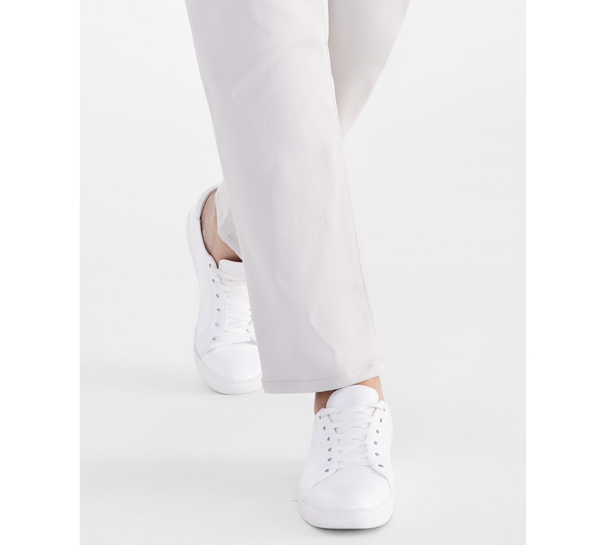Shop Style & Co Plus Size High-rise Straight-leg Jeans, Created For Macy's In Stonewall
