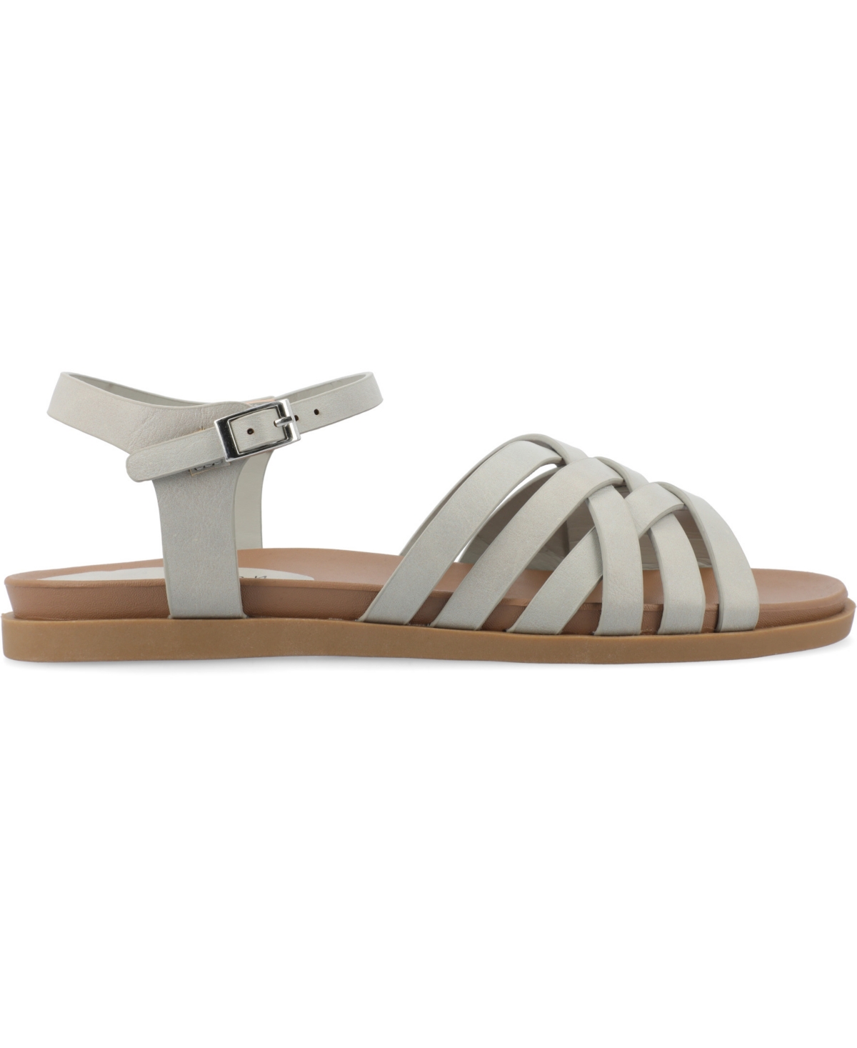 Journee Collection Women's Kimmie Strappy Flat Sandals