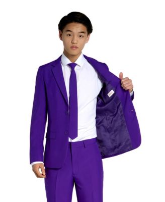 Big Boys Purple Prince 3-Piece Suit