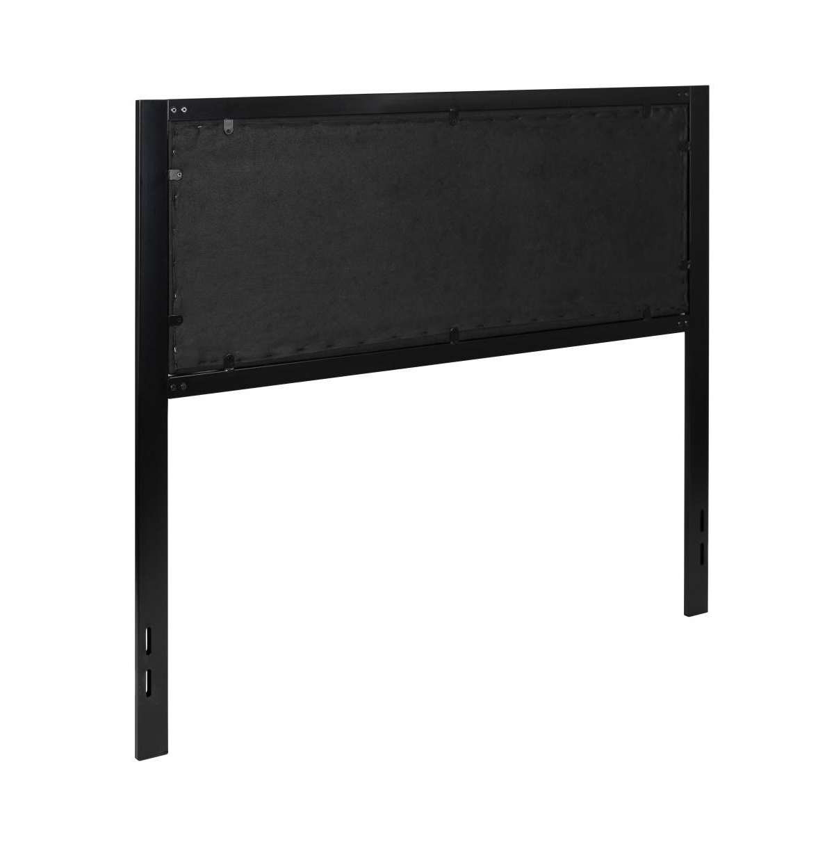 Merrick Lane Camden Headboard Upholstered Button Tufted Headboard With Metal Frame And Adjustable Rail Slots