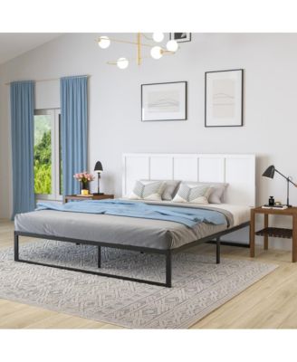 Grady King Raised Panel Wooden Adjustable Headboard Only