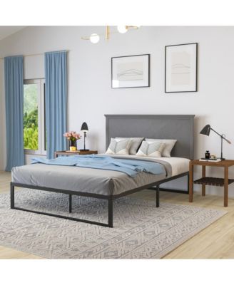 Queen Size Wooden  Herring Bone Adjustable Headboard