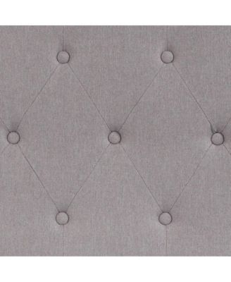 Arched Full Button Tufted Upholstered Headboard