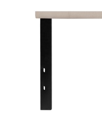 1 PC Metal Quilted Tufted Queen Upholstered Headboard