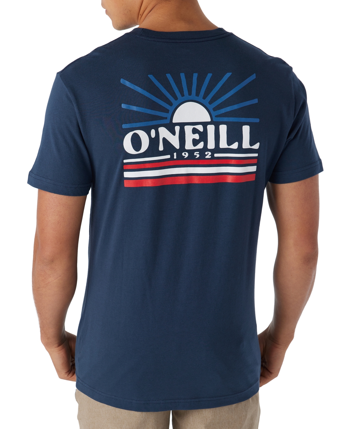 Shop O'neill Men's Sun Supply Standard Fit T-shirt In Navy