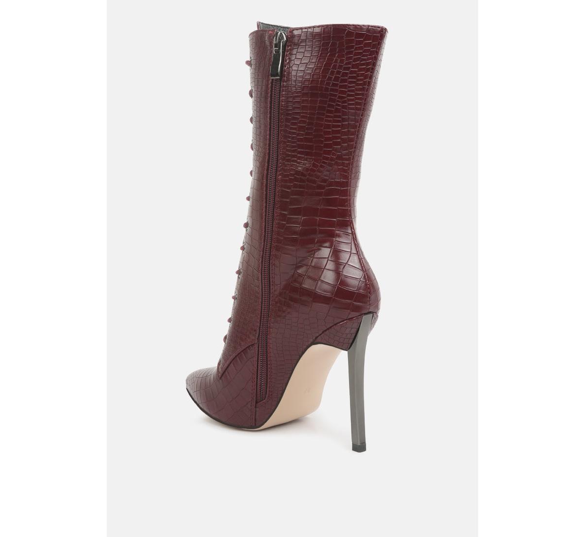 London Rag knocturn croc textured over the boots