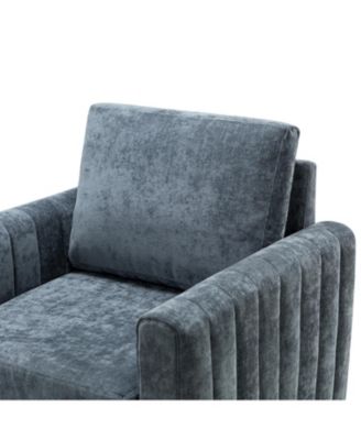 Cera Contemporary Style Accent Chair with Tufted