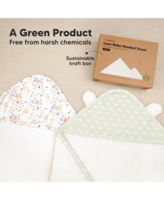 Luxe Baby Hooded Towel, Baby Bath Towel, Hooded Baby Towels, Baby Beach Towel for Newborn, Kids