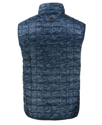 Men's Rainier PrimaLoft Eco Insulated Full Zip Printed Puffer Vest