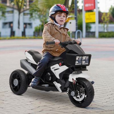 3-Wheel Kids Ride On Motorcycle W/ High-Traction Wheels,